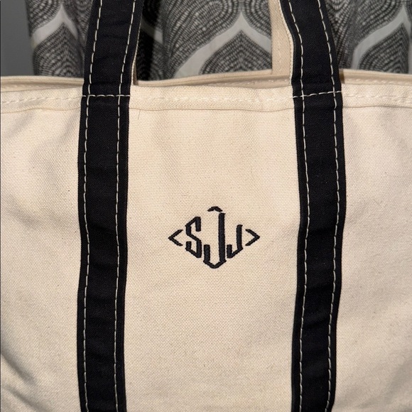 LL Bean Vintage 80s/90s Large Boat and Tote - Picture 2 of 7
